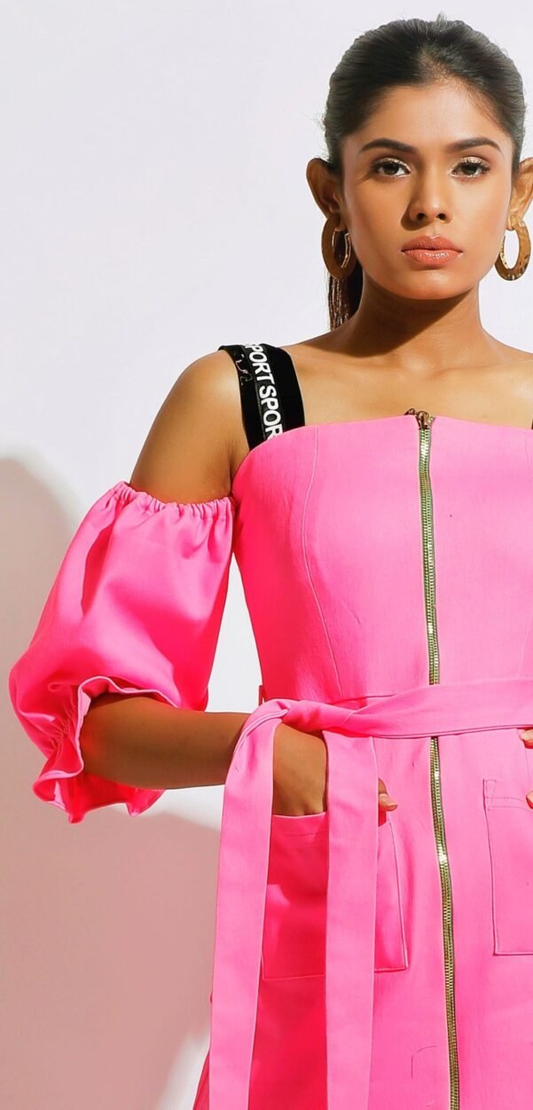 zip it bubble gum pink dress 2 1 scaled | clothing brand
