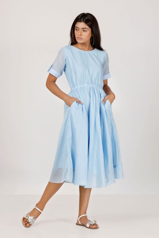 powder blue dress | clothing brand
