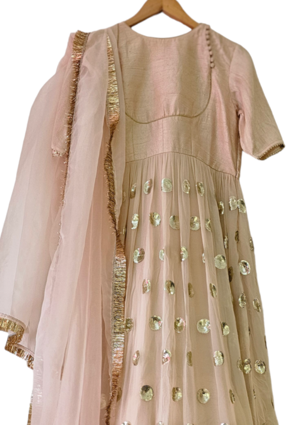 PASTEL ANARKALI WITH DUPPATA